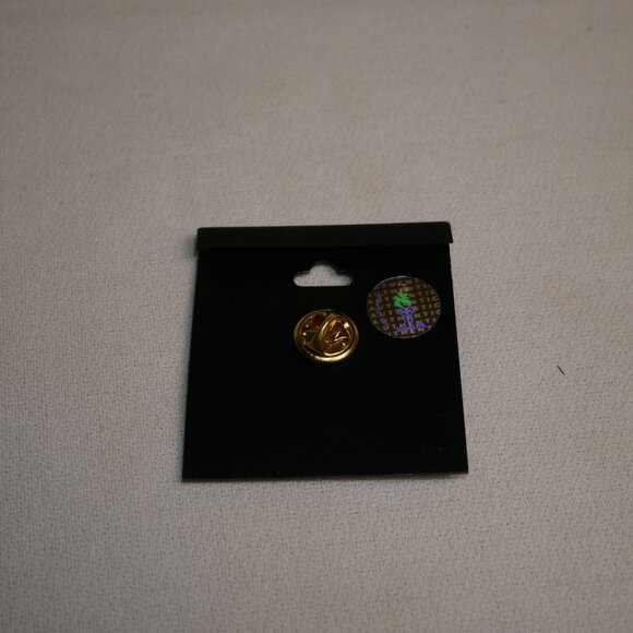 1996 Olympic Games Atlanta Pin Badge Black & Gold Star Design VTG Collectible - Picture 5 of 5
